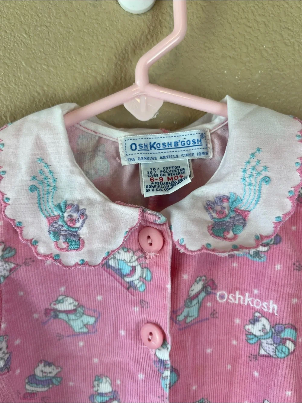OshKosh Bgosh pink corduroy
